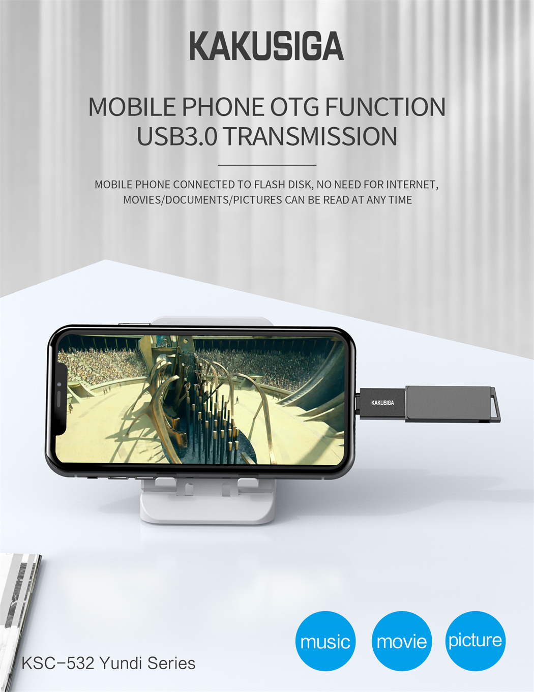 Yundi Series Type-c OTG Adapter
